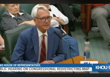 Public hearing on congressional redistricting map