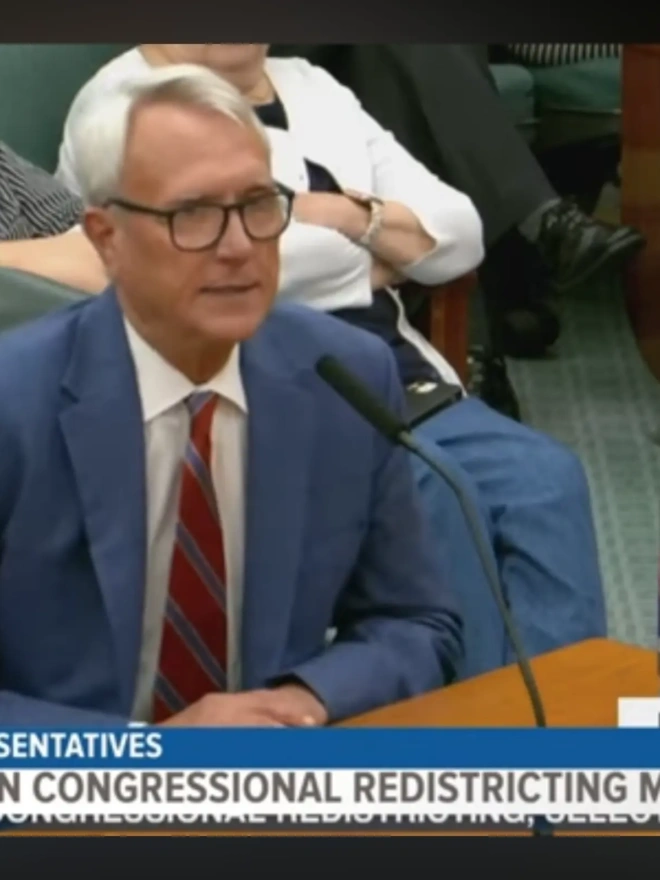 Public hearing on congressional redistricting map