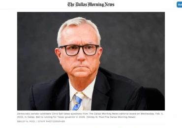 Another Democrat joins the race for Texas governor in 2026