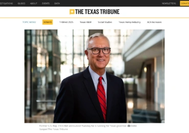 Former U.S. Rep. Chris Bell joins Texas Democrats seeking to unseat Gov. Greg Abbott