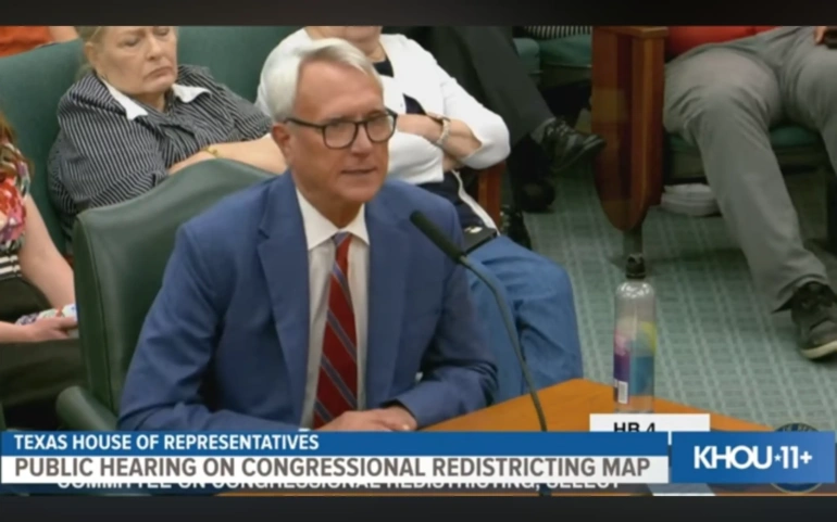 Public hearing on congressional redistricting map