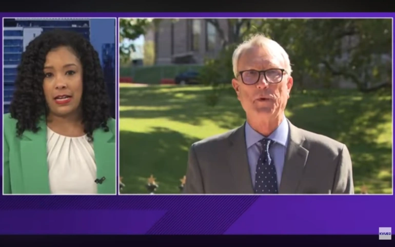 Texas gubernatorial candidates Andrew White, Chris Bell discuss campaigns